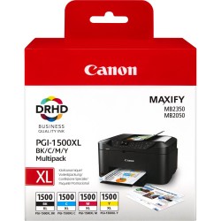 PACK 1500XL 4 COLORES CANON...
